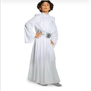 Kids Princess Leia costume with wig!